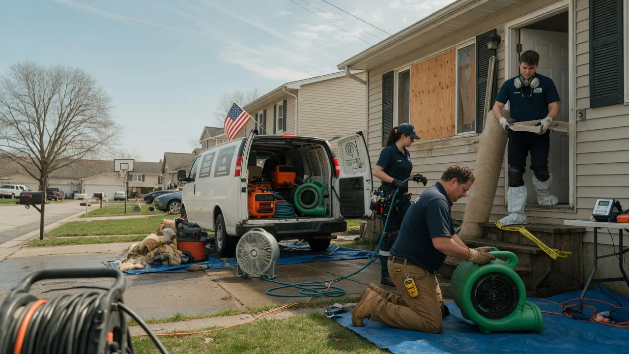 Water Damage Restoration in Morrow, LA near me
